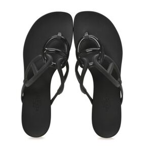 Hermes Rubber Egerie Black 39